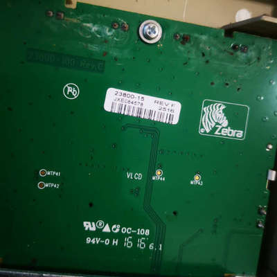 台州设备Zebra斑马105slplus控制面板按键面板条码标签