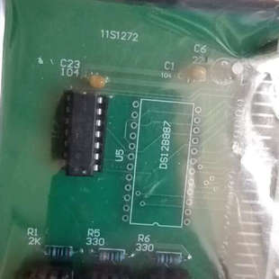 台州设备DS12B887时钟芯片电路板 带静电 型号11S1272