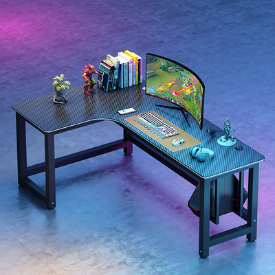 转角电竞桌双人电脑桌台式家用书桌卧室学习写字桌游戏组合办公桌|ruв категории жилой мебели, Таблица класса, компьютерный стол - от Buy2taobao.com для оказания профессиональной услуги покупки агента Taobao