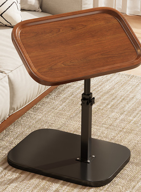 移动边几可升降折叠小桌子沙发边几茶桌现代卧室床边桌床头置物架