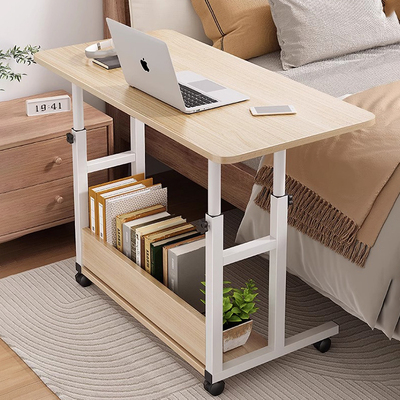 床边桌可移动升降电脑桌
