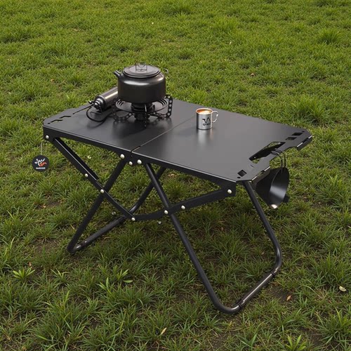 露营多功能战术桌轻量化小茶桌
