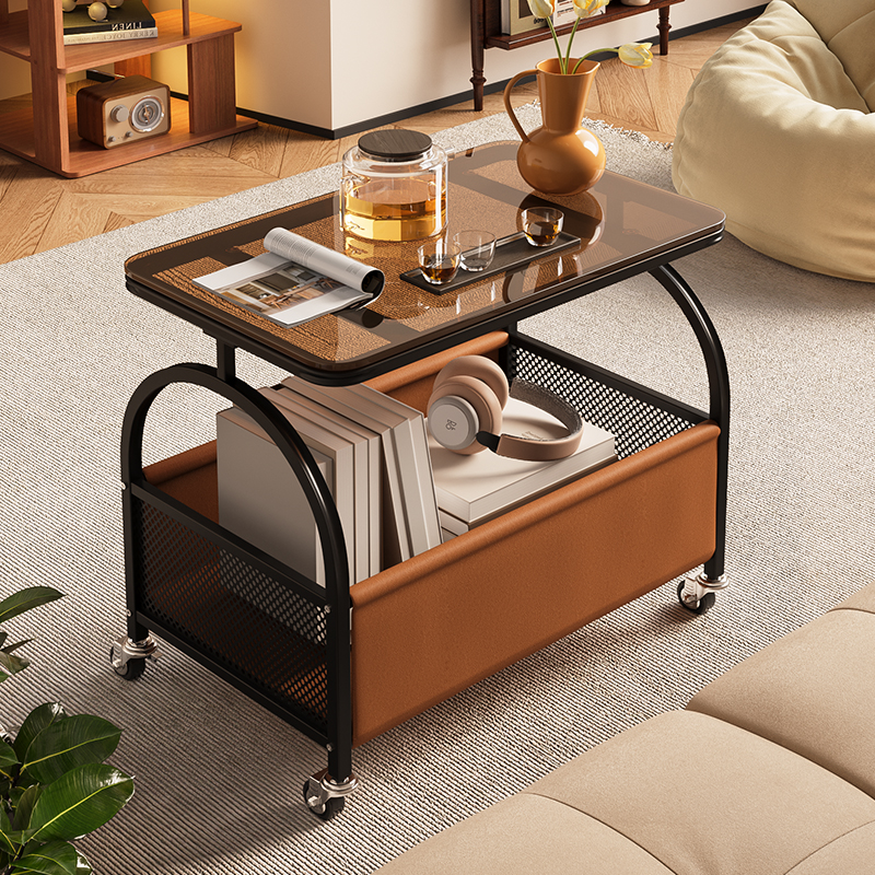 移动边几沙发边几零食收纳置物架