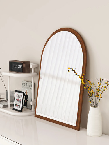 家用高清可挂可落地鞋店试鞋镜子女生卧室宿舍异形全身化妆穿衣镜