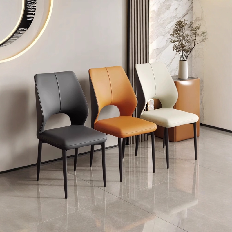 家用餐椅靠背椅麻将椅人体工学凳