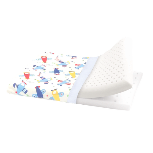 泰国进口儿童乳胶枕头0-1婴儿3宝宝一2-6岁6个月以上幼儿四季通用