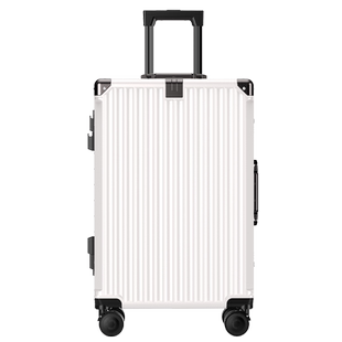游乐者行李箱铝框2024新款万向轮女男结实耐用拉杆旅行密码皮箱子