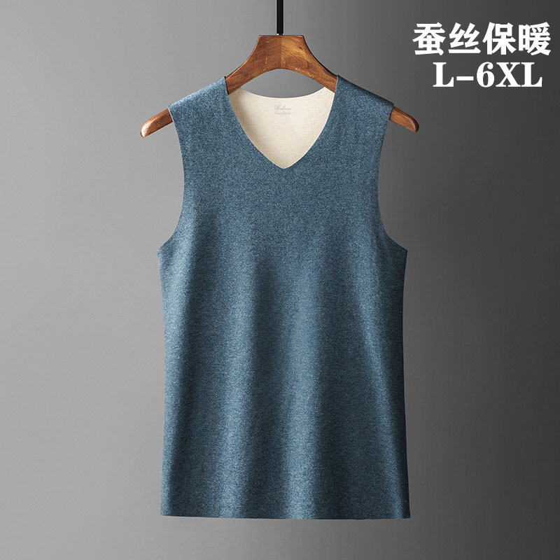 蚕丝自发热大码内穿德绒无痕保暖