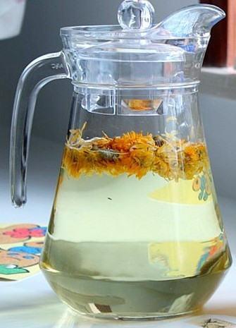 pc盖大扎壶冷热水通用无铅透明大容量家用耐热玻璃