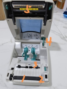 斑马GK-888t  888CN  888d打印机 主板 打印头 胶辊 卡扣配件