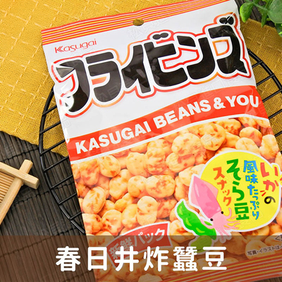 春日井鱼皮85g花生豆零食推荐