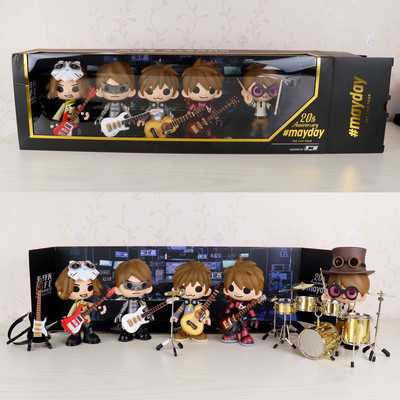 五月天吉他架子鼓模型摆件礼物