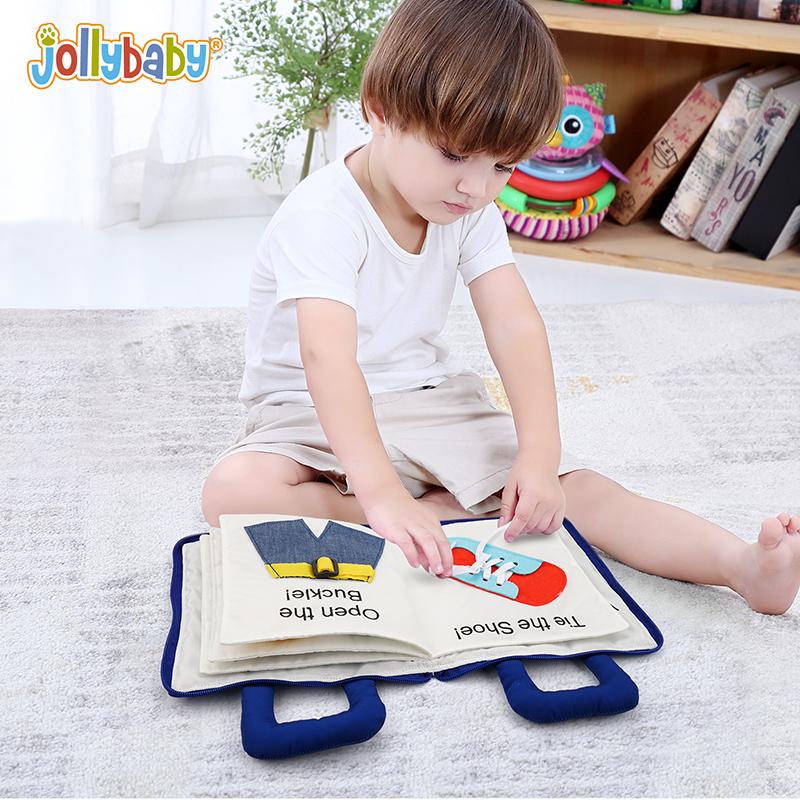 jollybaby我的安静布书宝宝礼物图片