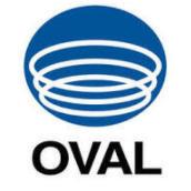 OVAL 1025-D13C-213A4 1025-D13C-213A5 1040-D13C-213A4