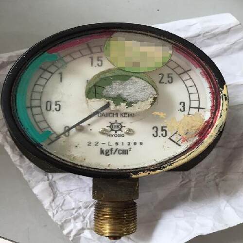 【定金】DAIICHI 计器 日本正品 压力表 3.5 KGF/CM3