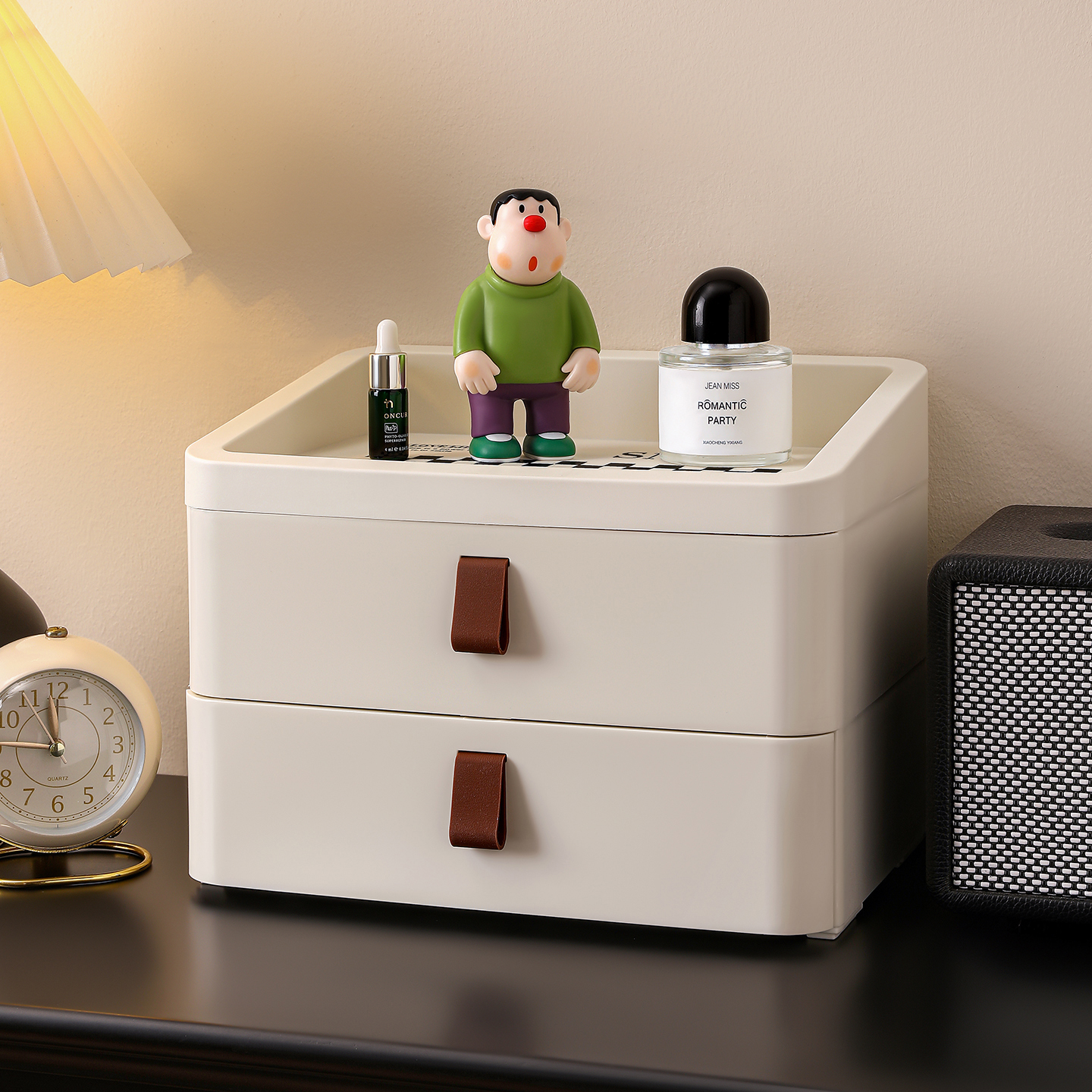 玄关收纳盒桌面置物架入户放钥匙