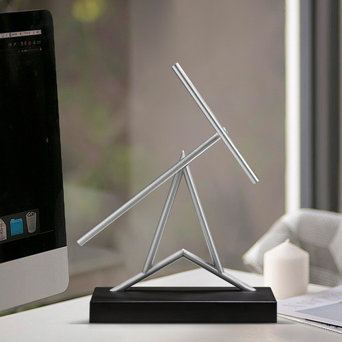 牛顿摆钢铁侠摆混沌永动机摆件