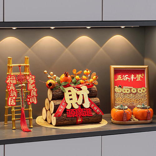 乔迁入户玄关客厅新年装饰摆件