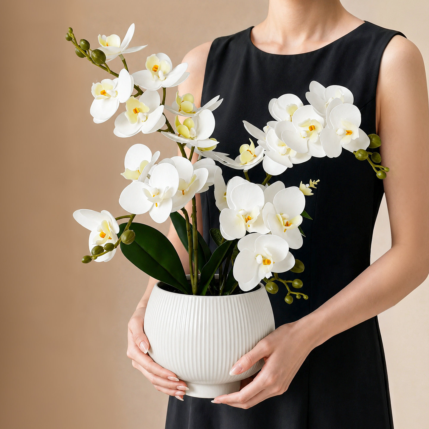 假花仿真花摆设高级感逼真装饰花图片