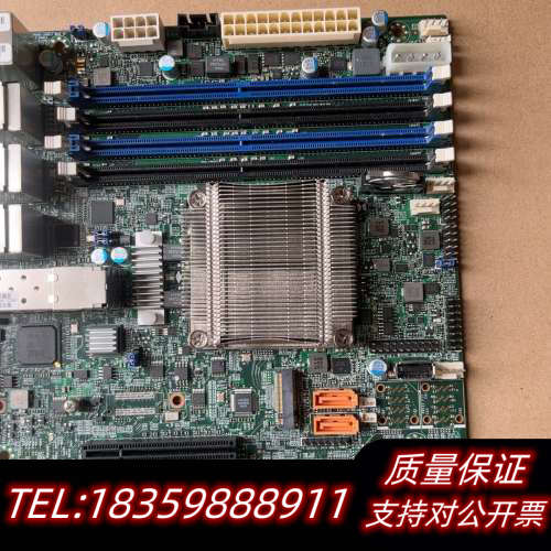 超微X10SDV-TP8F主板 集成D1518CPU，双万议价