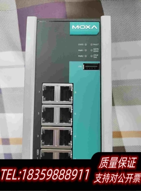 全新库存MOXAEDS-G508E千兆环网交换机。需询价