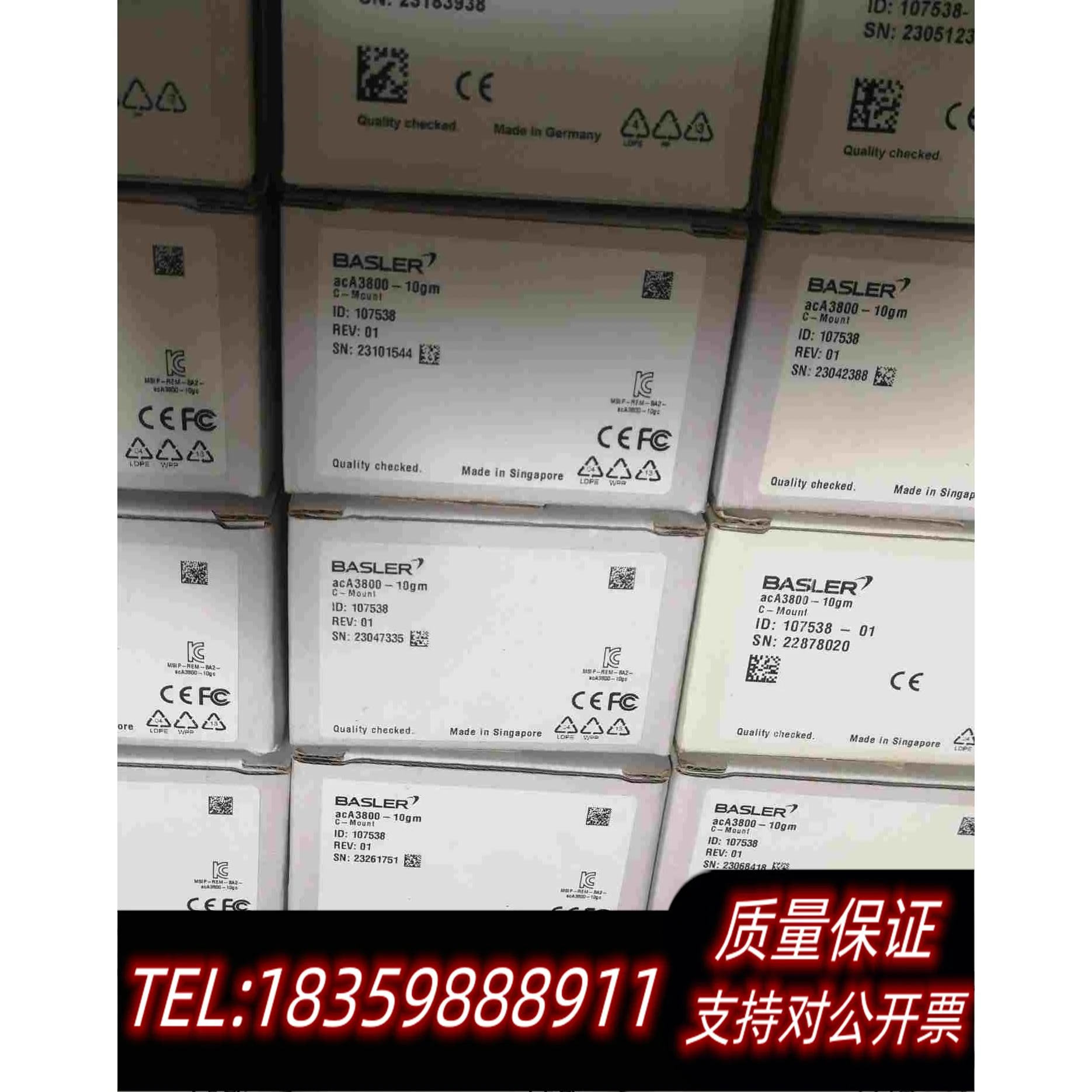 全新库存aca3800-10gm工业相机需询价