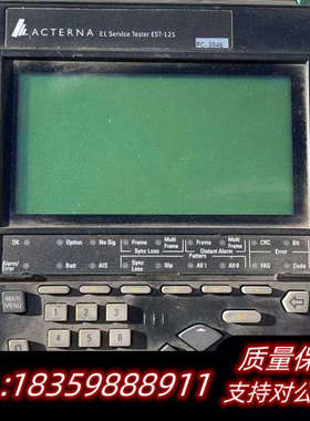 安科纳特ACTERNA E1 EST-125数据通道仪，议价
