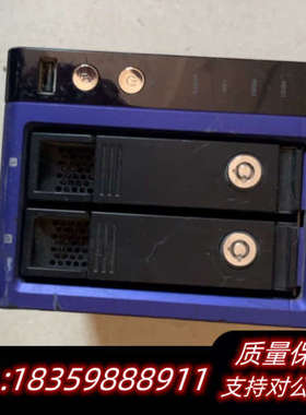 IO-DATA双盘位NAS网络存储器，蓝色，带USB议价