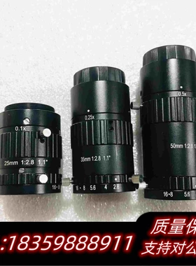 全新库存长步道微距镜头ML2510AML5010A工业镜头替代茉需询价