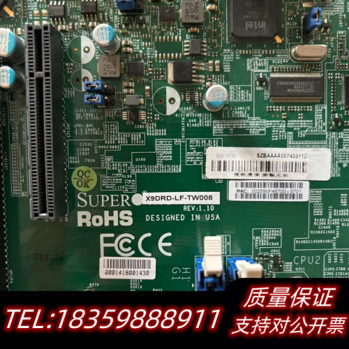 超微X9DRD-LF/iF-TW008服务器主板 ，使用议价