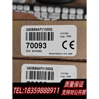 全新库存邦纳BANNER传感器Q60BB6AFV1000Q现需询价
