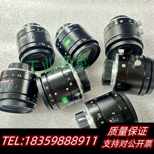 康达标computar工业镜头，V1628-MPY2，还几议价