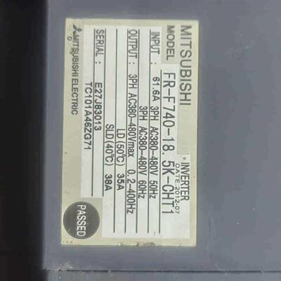 全新库存FR-F740-18.5K-CHTI如议价