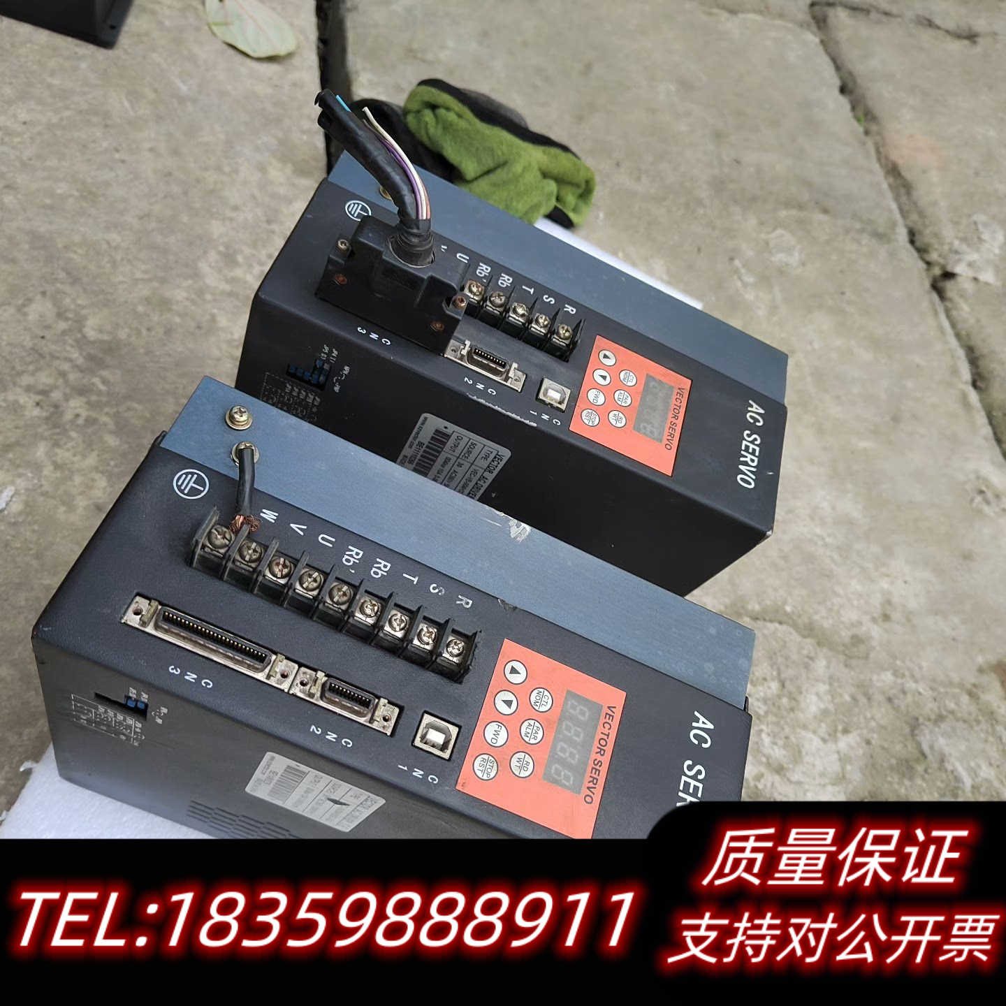 威科达伺服驱动器2台,型号:VEC-VB-004H33B询价