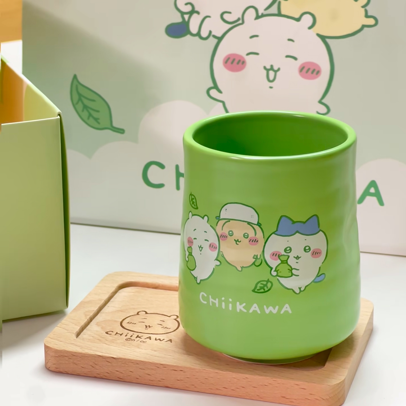 台湾沐月柚香金萱茶Chiikawa杯子