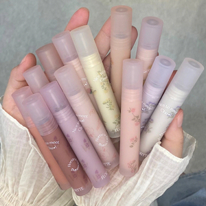 flortte花洛莉亚初吻霜唇霜哑光唇泥丝绒雾面口红唇釉花落莉亚