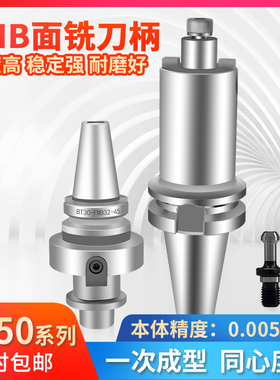 平面型数控刀柄BT50-FMB22-100L加工中心车床铣刀盘连接杆CNC刀具