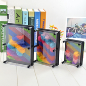 彩色3D克隆手模 糖果色多彩百变三维手印针画新奇特朋友抖音礼物