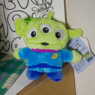 玩具总动员toystory日本三眼仔毛绒公仔挂件卡通玩偶娃娃玩具礼物