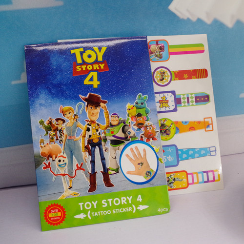 玩具总动员纹身贴可爱卡通