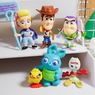 玩具总动员公仔摆件人偶模型toystory胡迪巴斯光年手办 盲盒 扭蛋