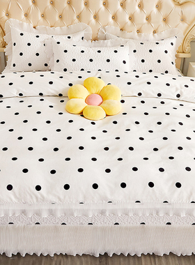 韩式小清新纯棉被套单件公主风200x230cm220x240四季通用全棉被罩