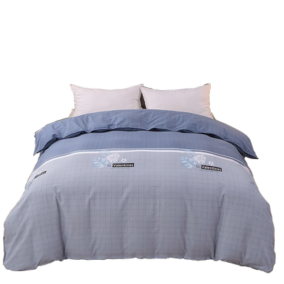 加厚磨毛被套全棉简约被罩