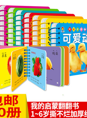 我的启蒙翻翻书动物世界拼音儿歌