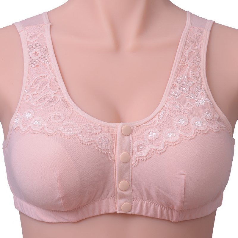 加肥加大码中老年文胸胖妈妈纯棉