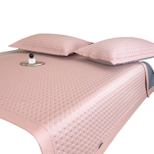 A类乙纶凉感席冰豆豆床笠款凉席冰丝席三套件可机洗儿童婴儿专用