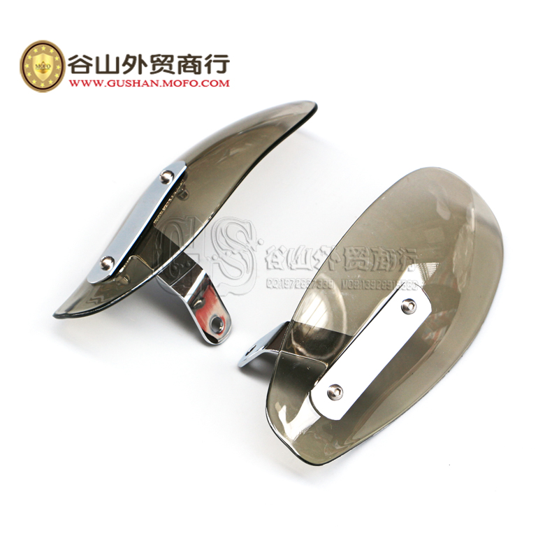 Xe máy tay bảo vệ bảng cho xe off-road xe điện xe đường phố Prince xe sửa đổi tiêm abs tay lái kính chắn gió - Kính chắn gió trước xe gắn máy tấm chắn xe máy