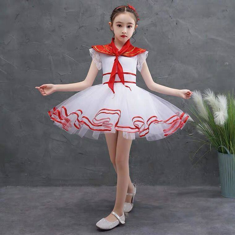 儿童少先队员诗歌朗诵合唱服