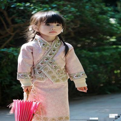傣族服装演出服儿童女新款