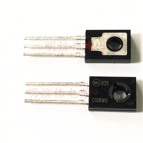 C106M C106MG 单向可控硅 4A/600V/0.5W 封装TO-126 全新原装